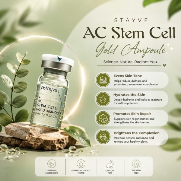 STAYVE  AC STEM CELL GOLD AMPOULE BOOSTER