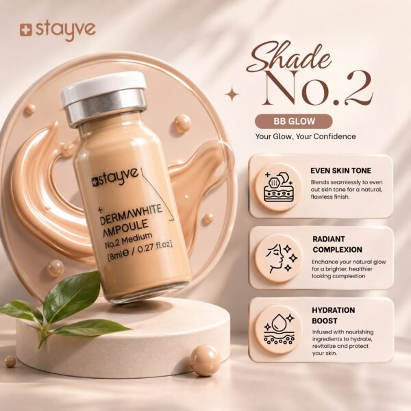 STAYVE BB GLOW AMPOULE SHADE NO. 2 MEDIUM