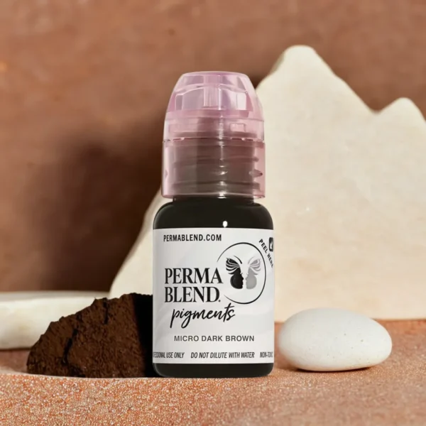 PERMA BLEND MICRO DARK BROWN EYEBROW PIGMENT