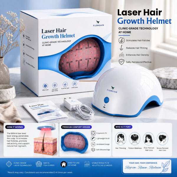 LASER HAIR GROWTH HELMET (LH80 PRO)