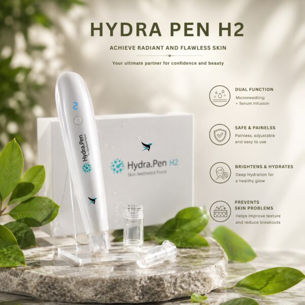 Hydra Pen H2  Professional Microneedling Device for Skin Rejuvenation, Serum Infusion & Radiant Glow